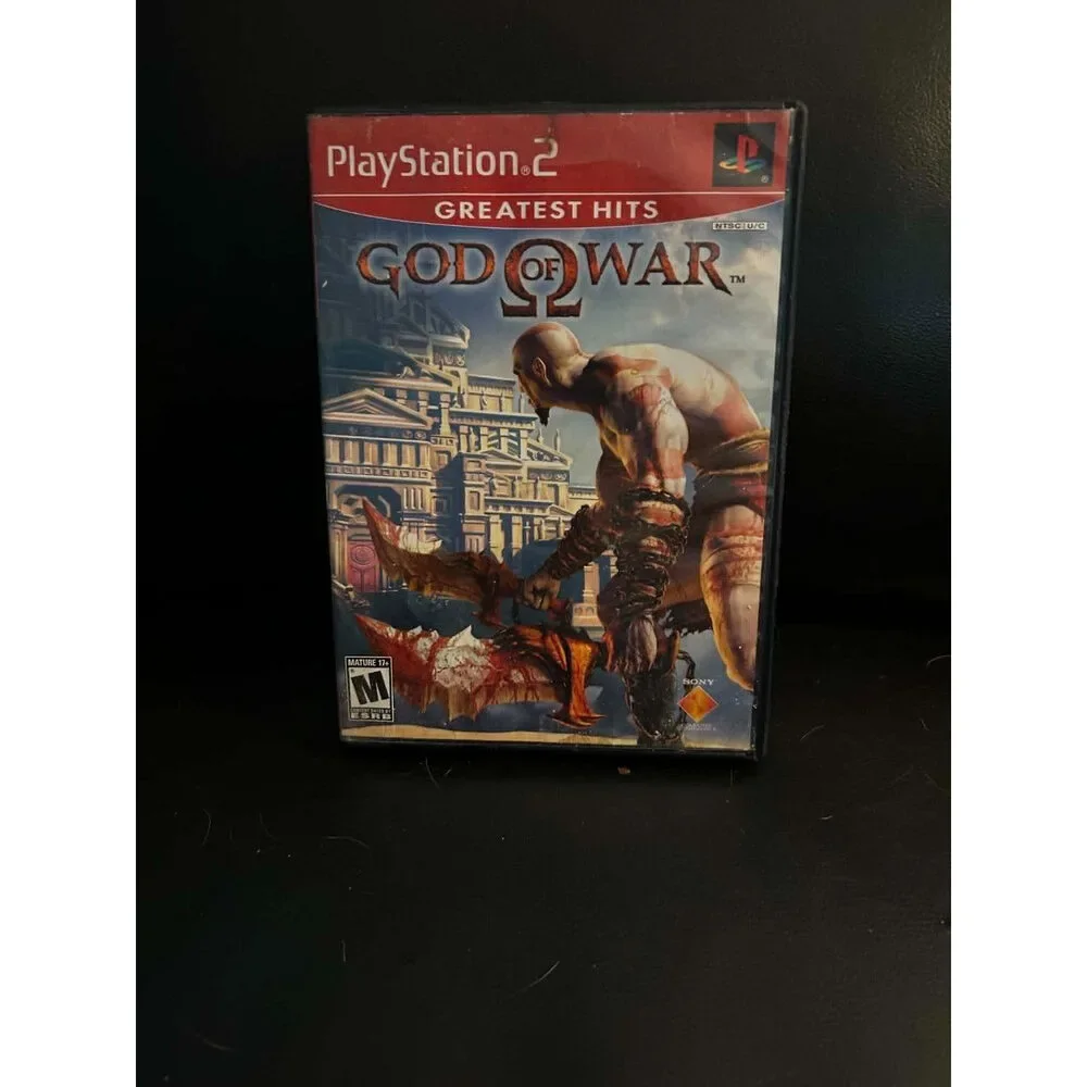 God of War (Sony PlayStation 2, 2005) Greatest Hits Complete Video Game